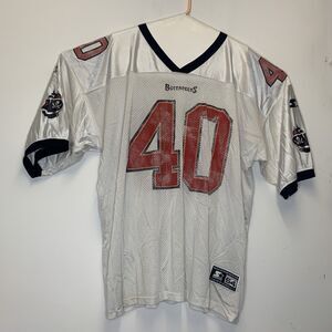 VINTAGE Starter Mike Alstott #40 Tampa Bay Buccaneers NFL Jersey size XXL/54 USA